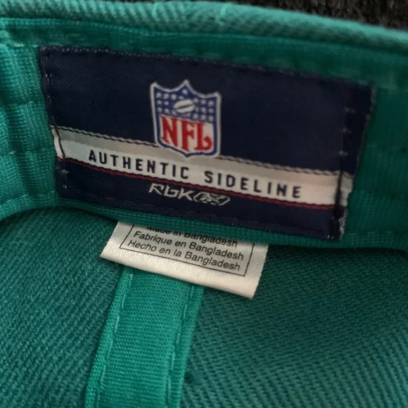 New Vintage 1999 NFL Miami Dolphins Sideline Adjustable Hat - Picture 3 of 8